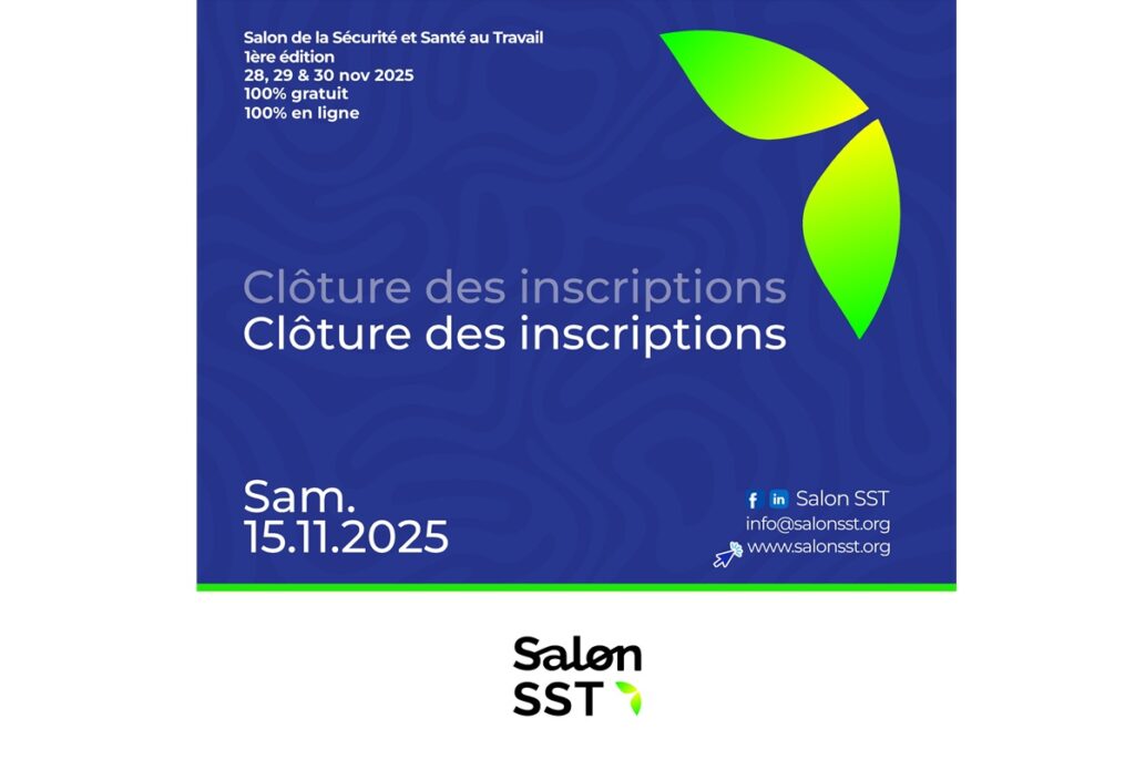 Rejoignez le premier Salon africain 100 % en ligne dédié à la sécurité et à la santé au travail