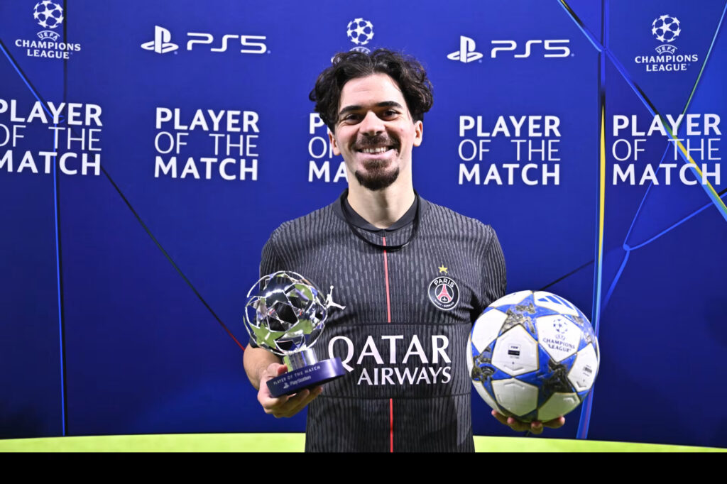 « C’est lui qui m’a inspiré », Vitinha revient sur son triplé contre Tottenham