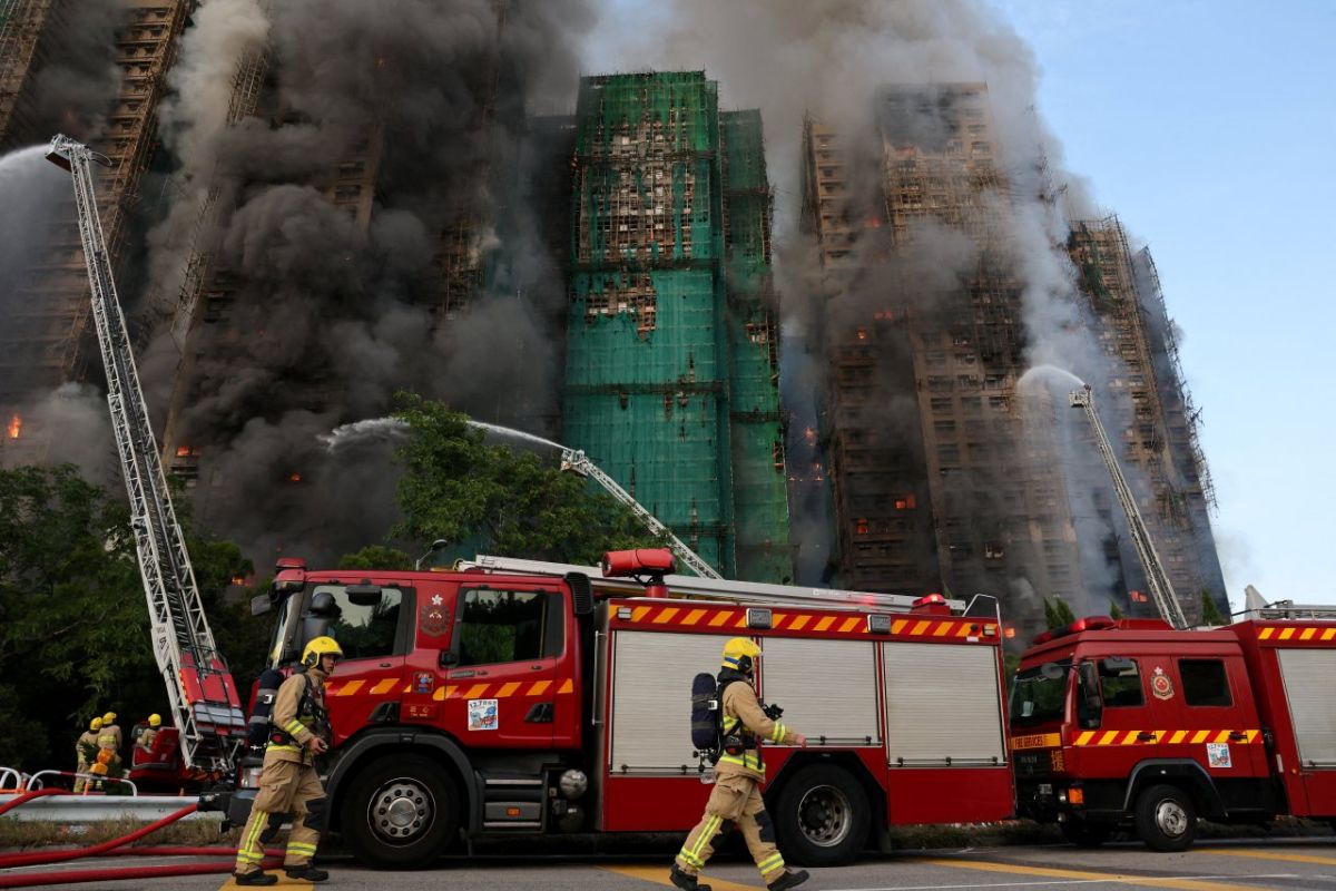 ‎Incendie Chine bilan
