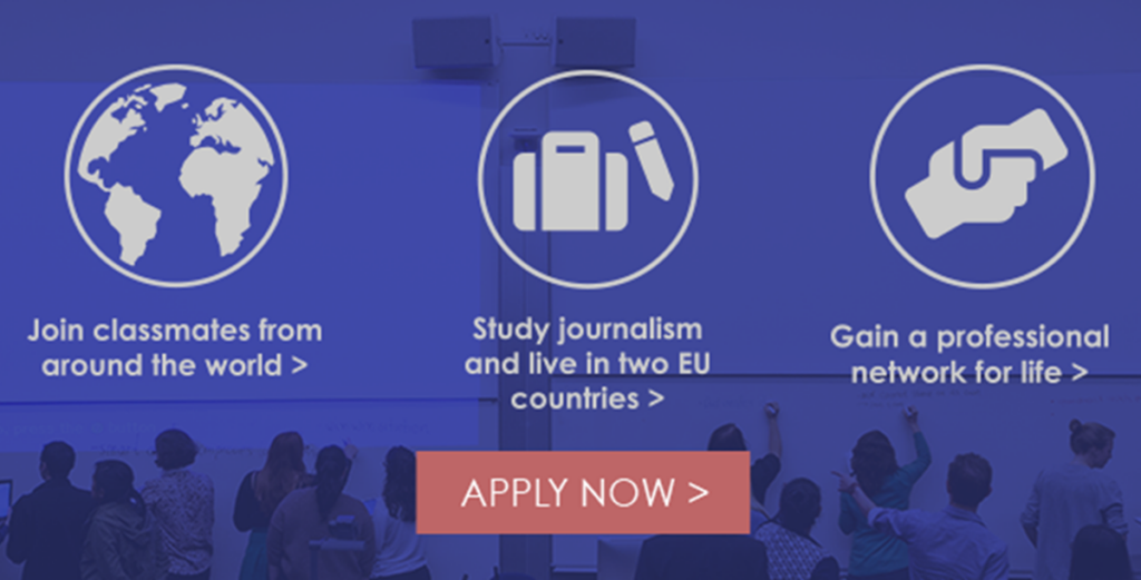 Appel à candidatures pour le programme de bourses de journalisme Erasmus Mundus 2026 postulez ici