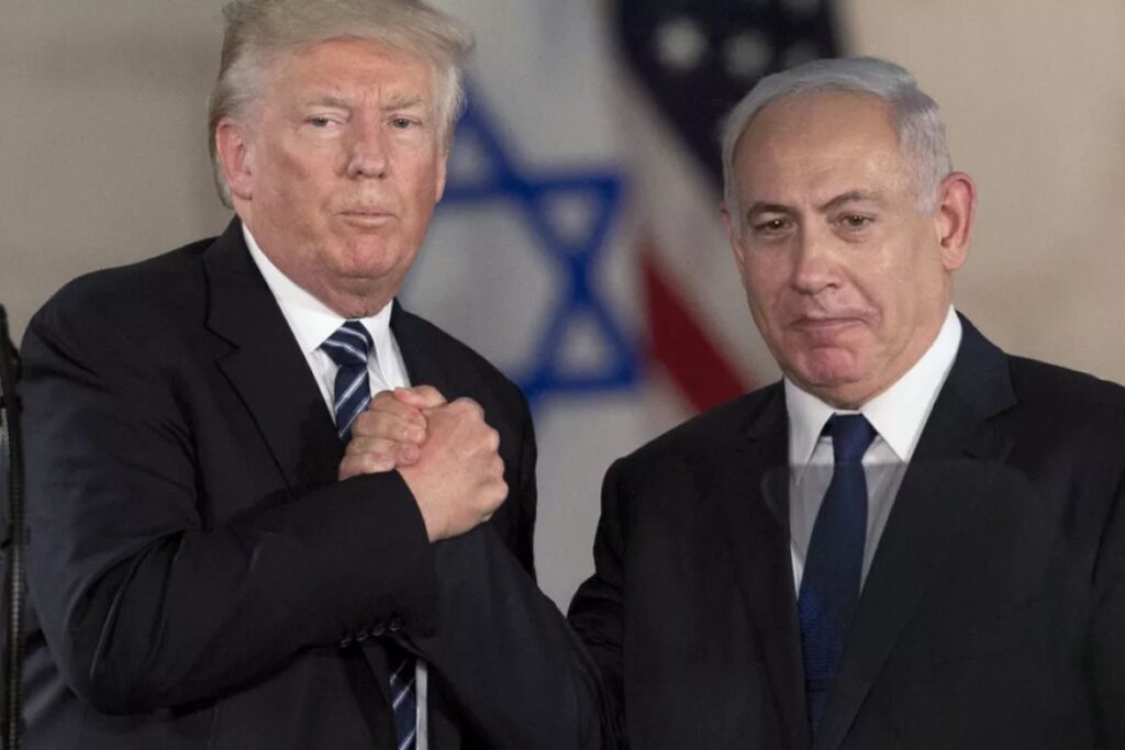 Benjamin Netanyahu Donald Trump États-Unis