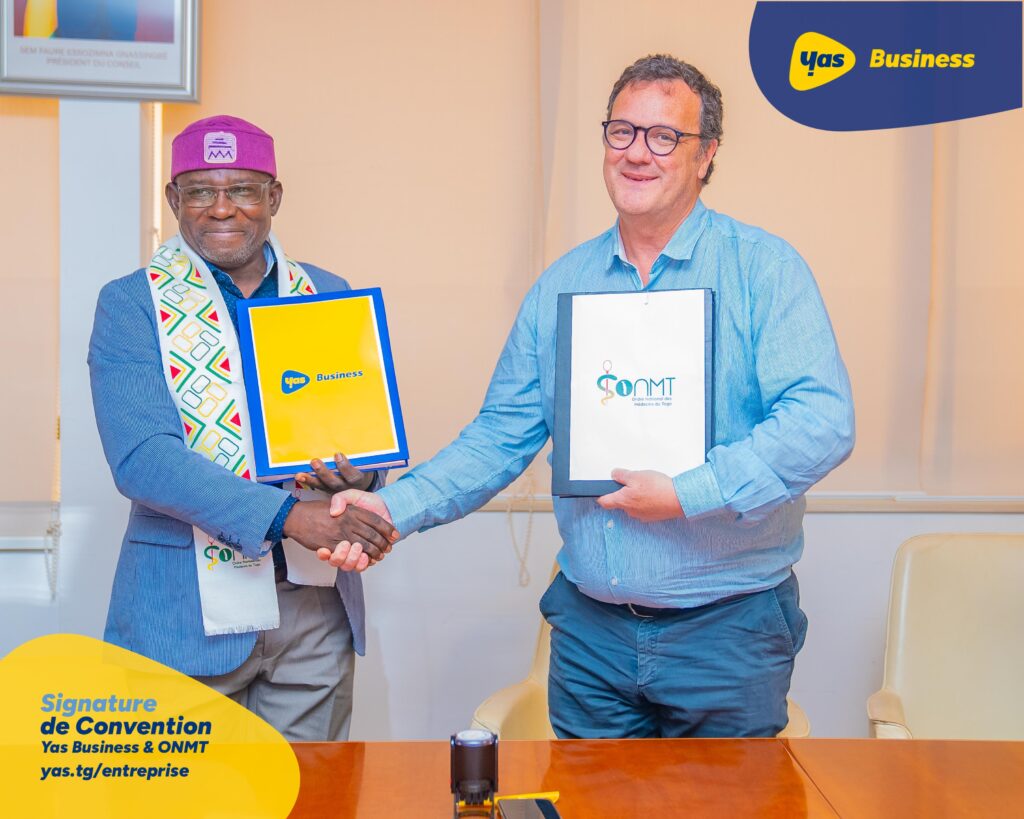 Yas Business Togo et l’Ordre des Médecins scellent un partenariat stratégique au profit du corps médical