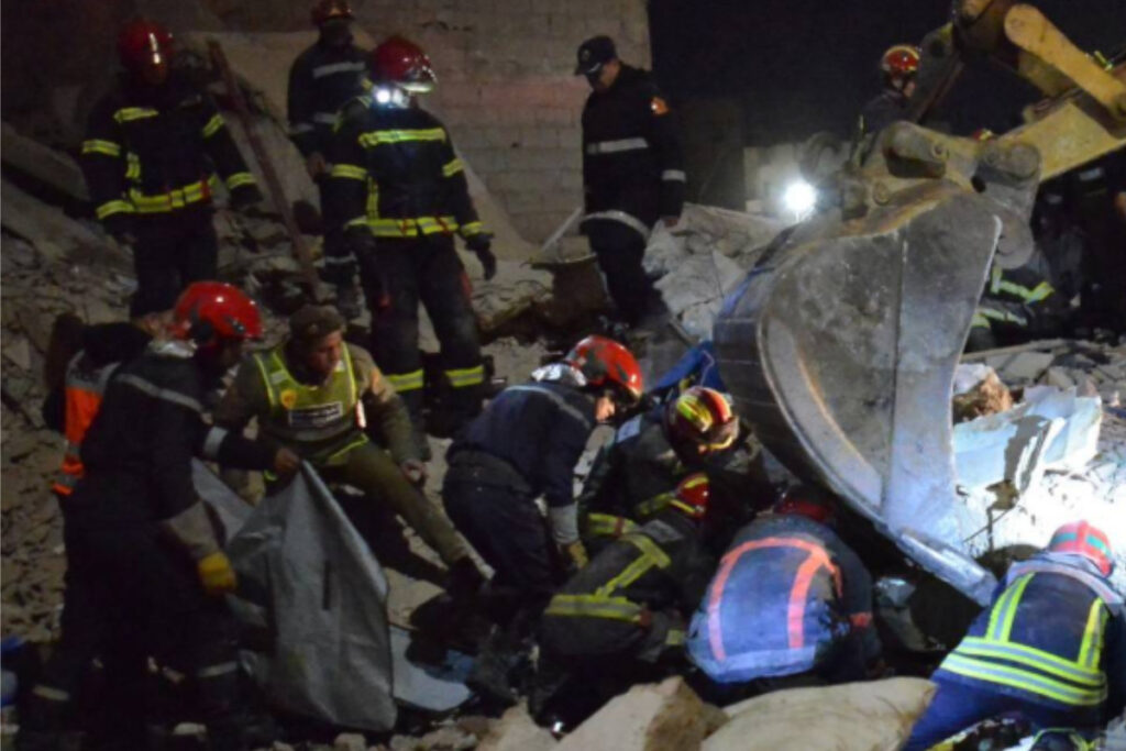 Maroc effondrement immeubles