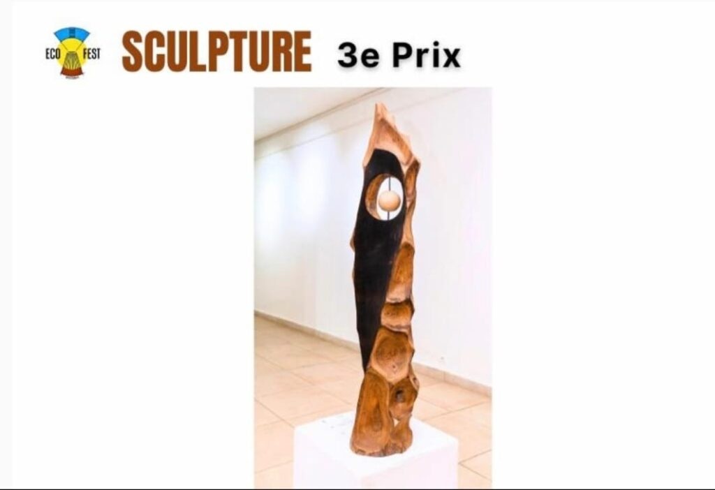 ECOFEST 2025 le Togo se distingue à Dakar avec un 3ᵉ prix en sculpture
