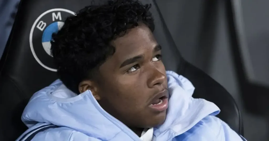 Endrick Real Madrid Père