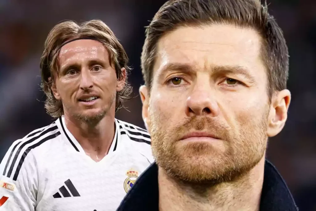 Luka Modrić Xabi Alonso Real Madrid