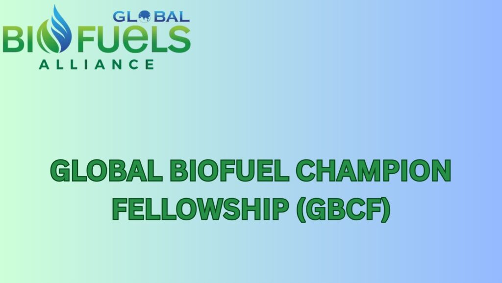 Bourse Global Biofuel Champion – Candidatures ouvertes !