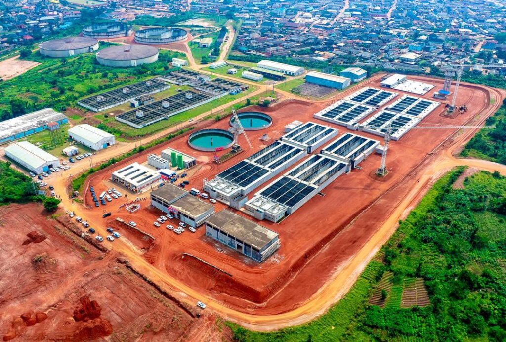 Lagos inaugure une nouvelle station de traitement des eaux