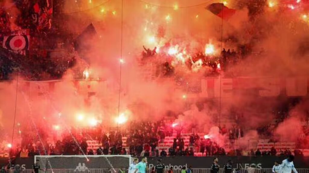 Ligue 1: un match à huis clos pour Nice après les incidents contre Marseille