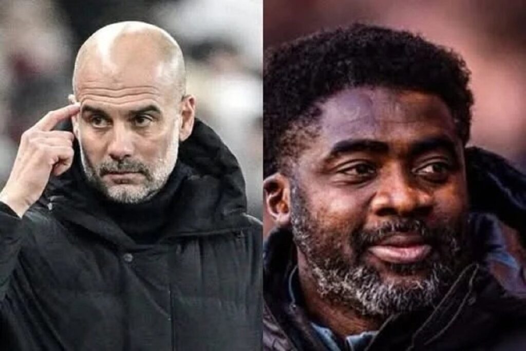 Pep Guardiola Kolo Touré Man City