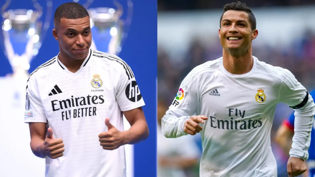 Kylian Mbappé Cristiano Ronaldo Real Madrid