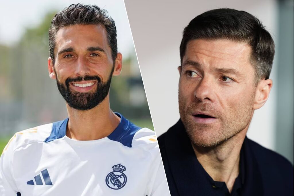 Álvaro Arbeloa Xabi Alonso Real Madrid