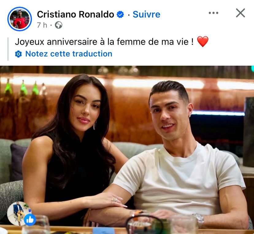 Cristiano Ronaldo Georgina Rodríguez