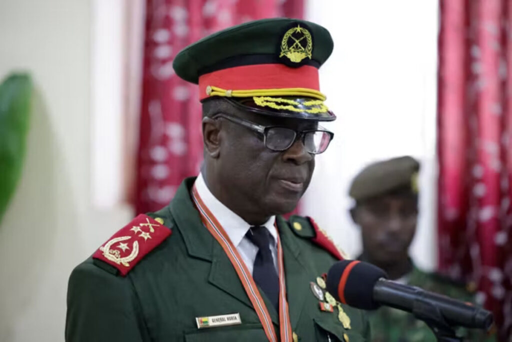 Guinée-Bissau : le chef de la junte promu général de division, grade le plus élevé dans l'armée