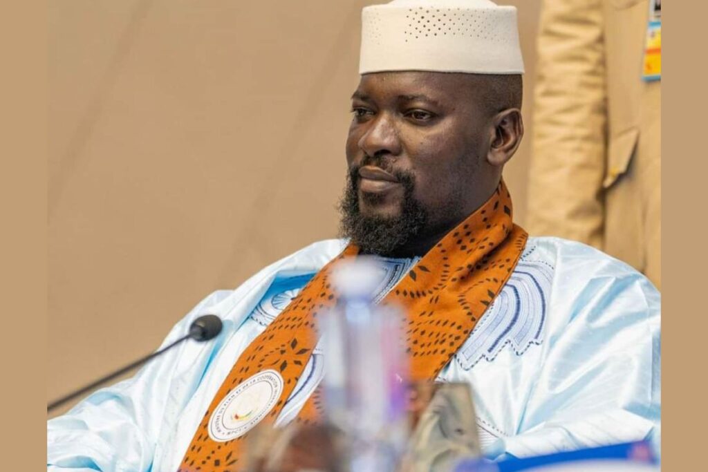 Guinée Mamadi Doumbouya président transition