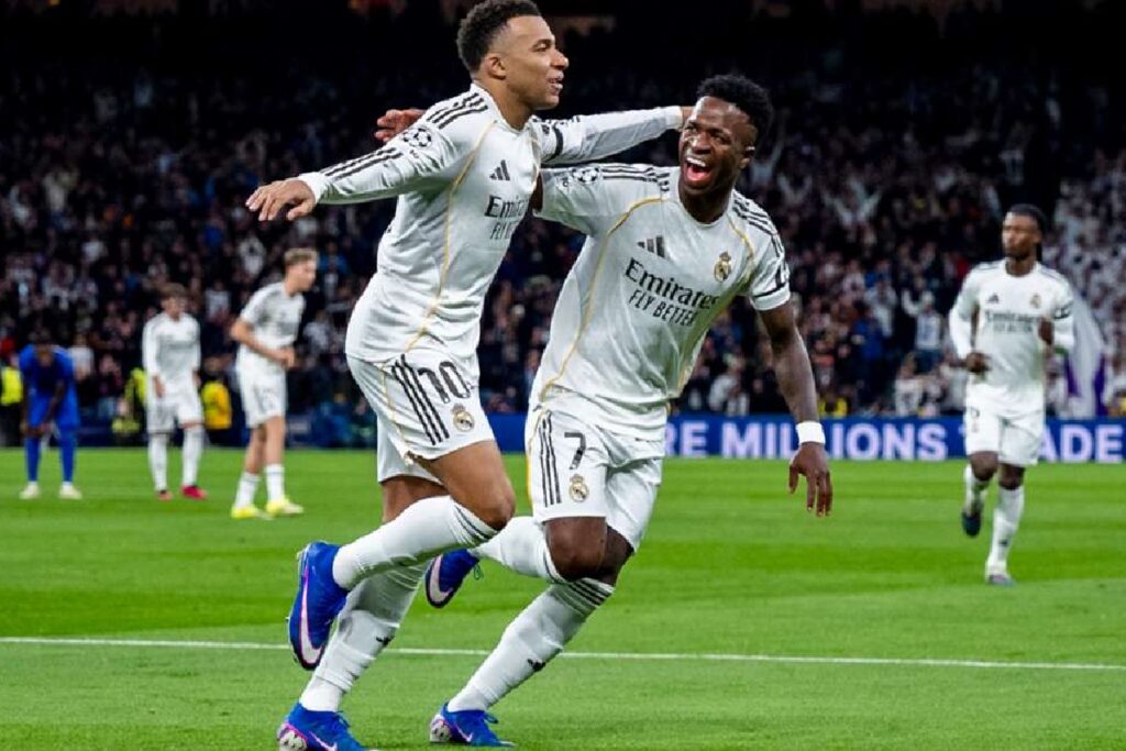 Real Madrid Monaco Mbappé Vinicius