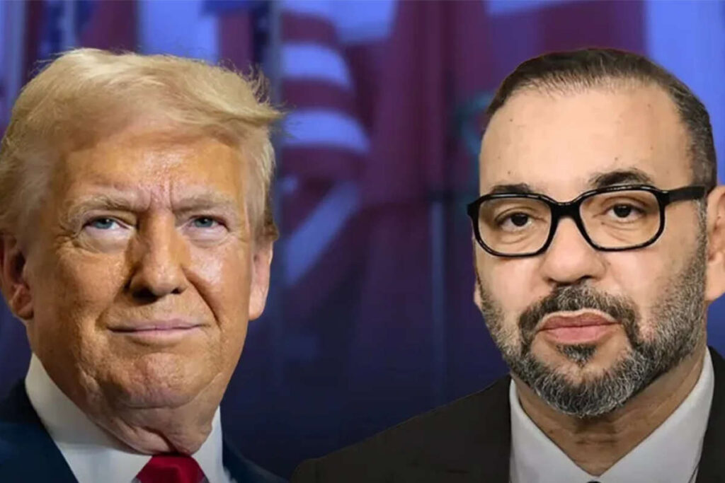 Mohammed VI Donald Trump