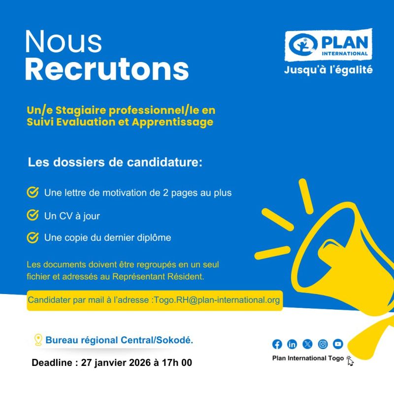 Plan International stage