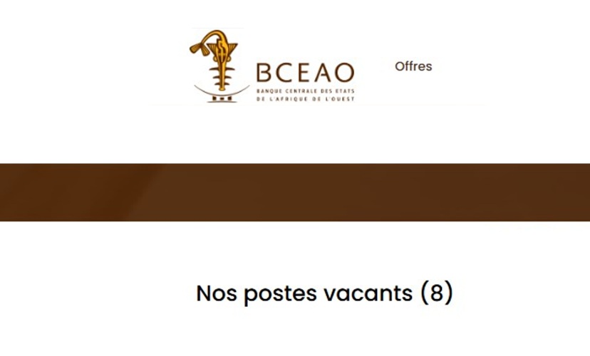 emploi BCEAO