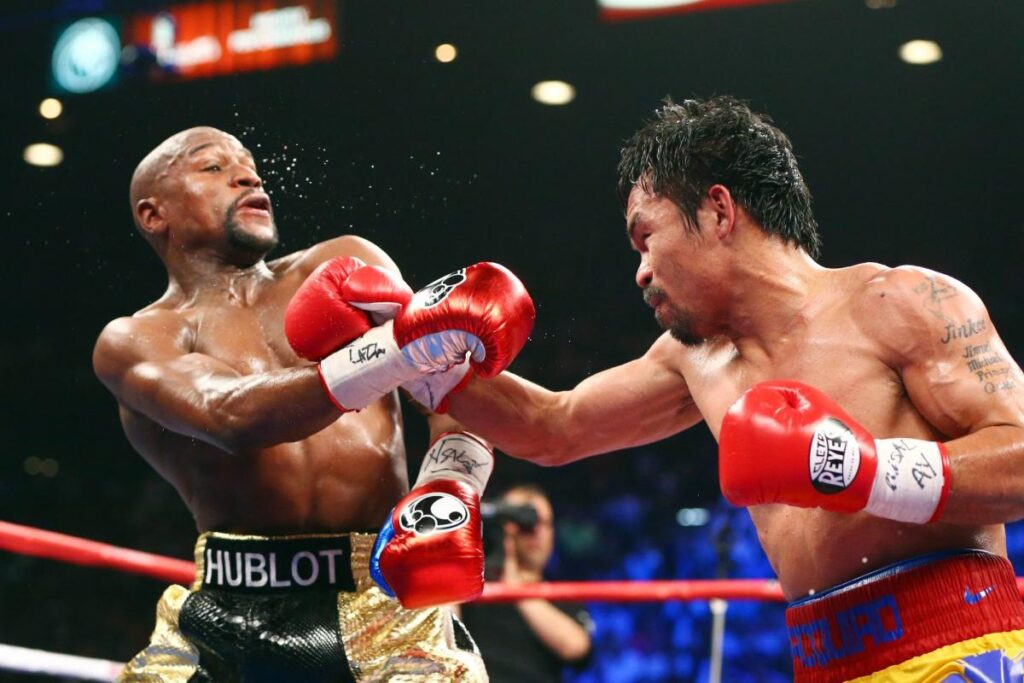 Boxe : Mayweather et Pacquiao à nouveau sur le ring