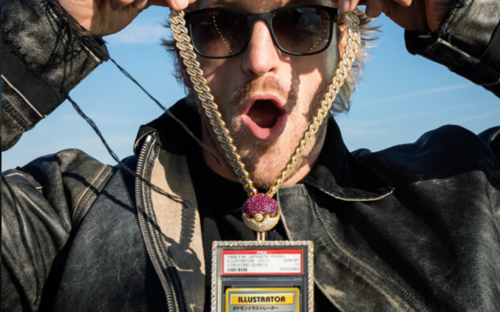 Business : le youtubeur Logan Paul réalise un jackpot avec une carte pokémon