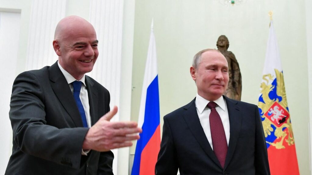 FIFA : le Kremlin sort du silence après l'appel de Gianni Infantino
