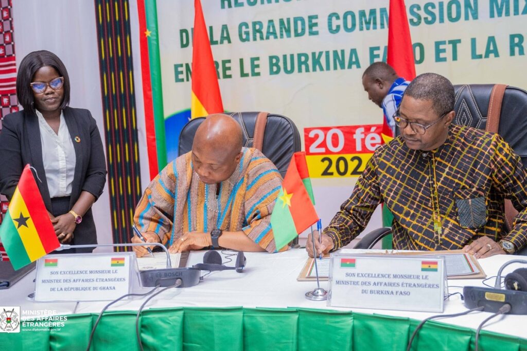 Le Ghana et le Burkina Faso renforcent leur coopération sécuritaire et transfrontalière