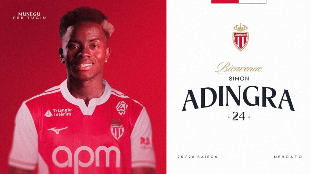 Ligue 1 : Simon Adingra retrouve Ansu Fati à Monaco