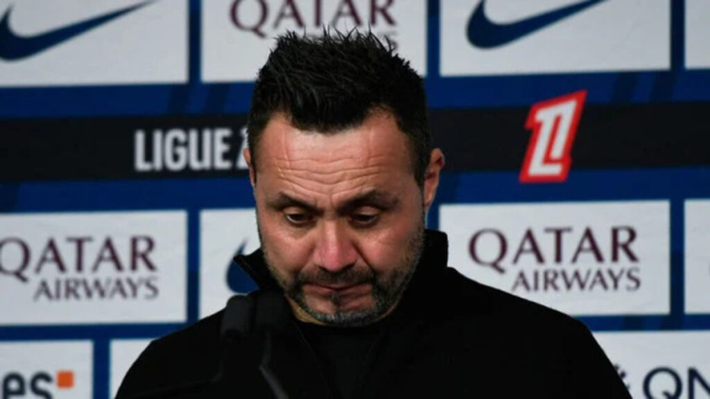 « On doit demander pardon », Roberto De Zerbi après l’humiliation infligé par le PSG