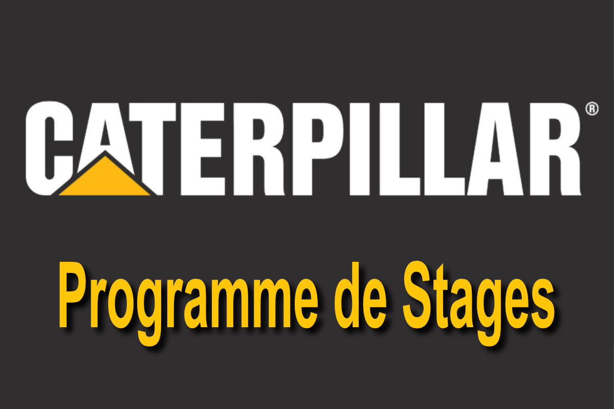 Progamme de Stages Yeelen 2026 au groupe CATERPILLAR de nombreuses place à partir de ce 1er février 2026