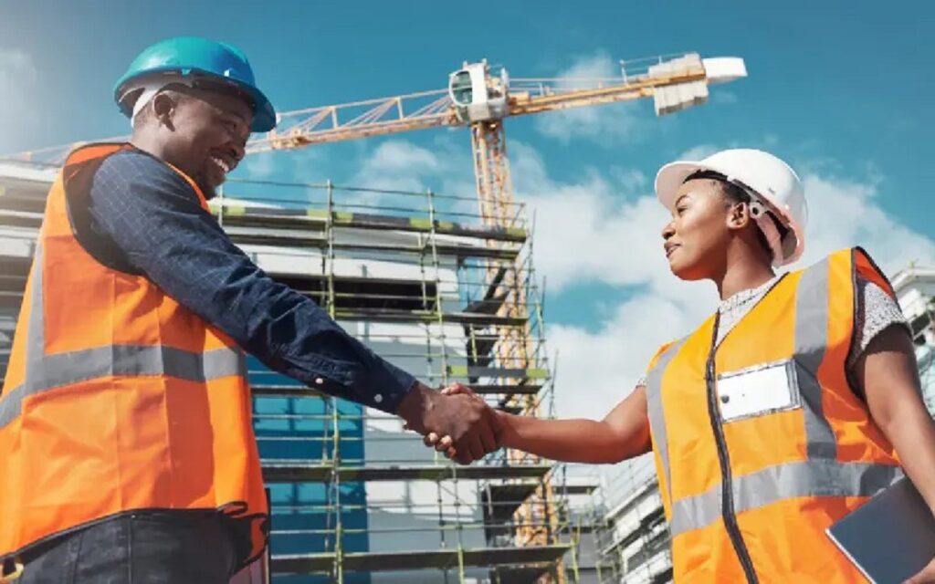 Une entreprise de construction