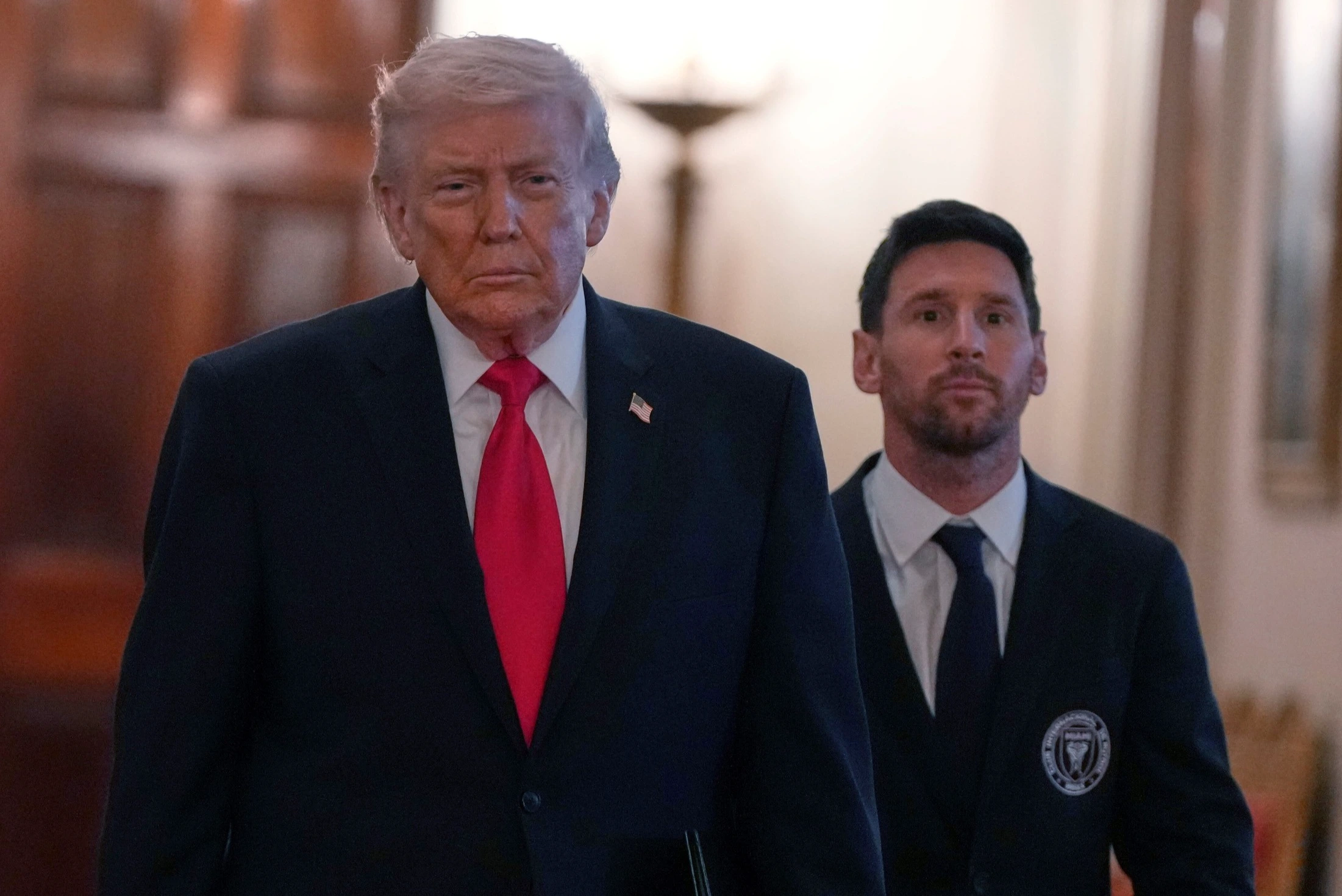 Lionel Messi Donald Trump