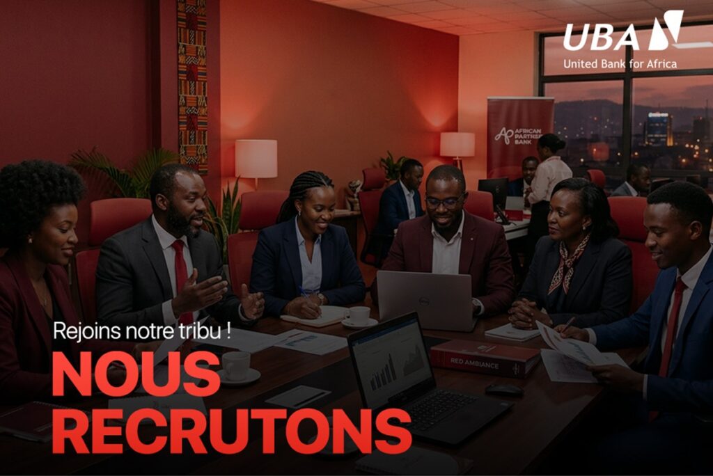 Rejoignez la grande tribu UBA 04 postes vacants (05 mars 2026)