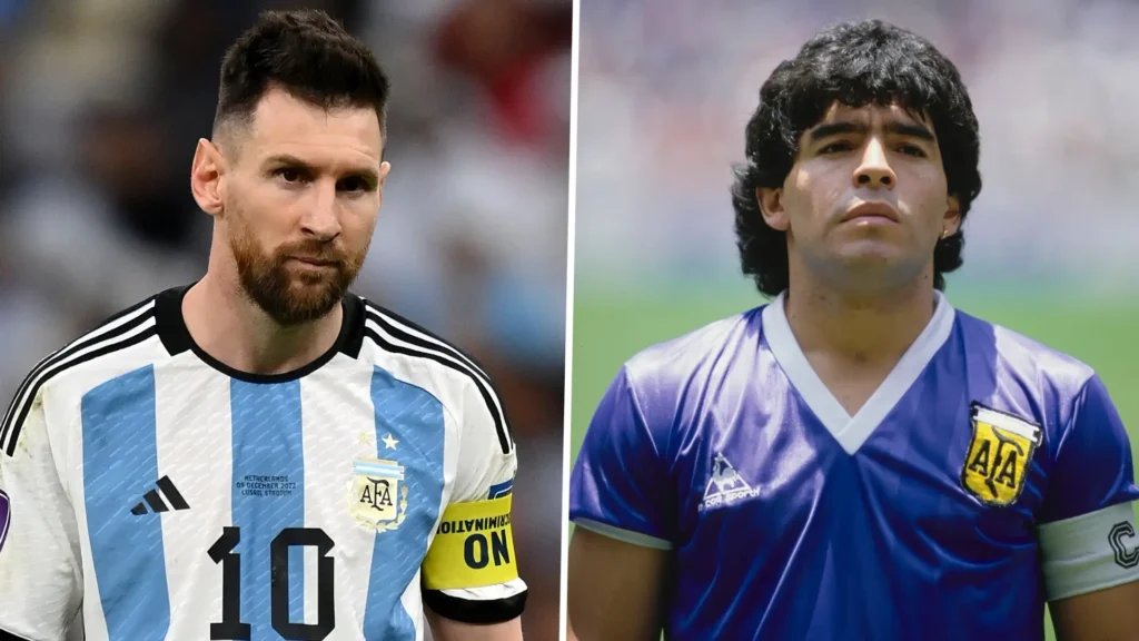 Lionel Messi Maradona