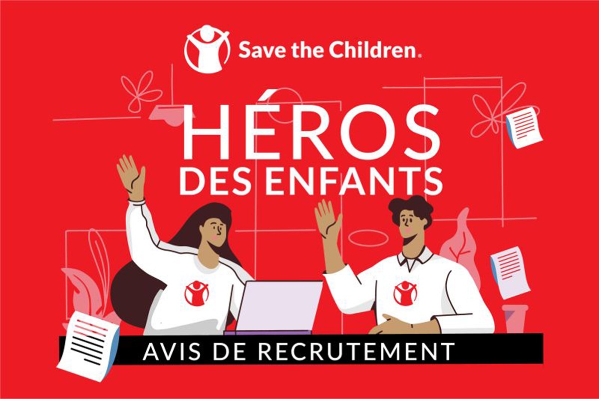 SAVE THE CHILDREN RECRUTE (09 juin 2026)