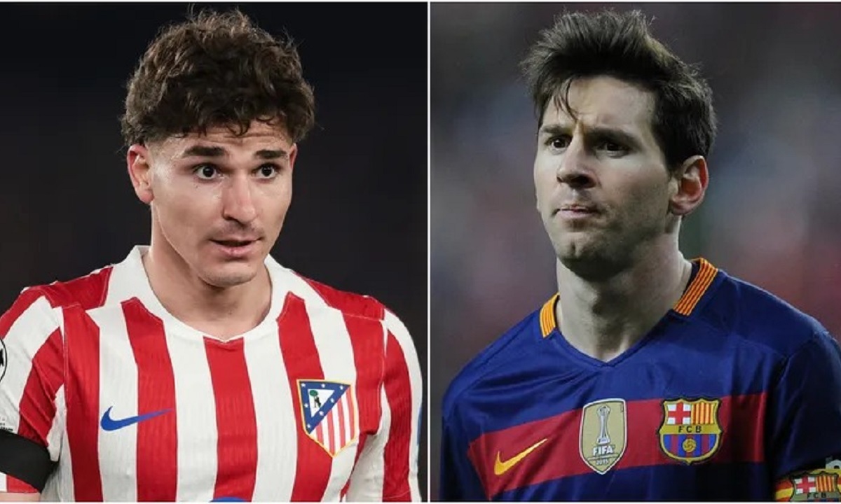 Julian Álvarez Lionel Messi