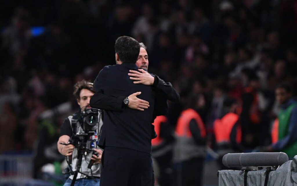 Pablo Fonseca (Lyon) rend hommage à Luis Enrique