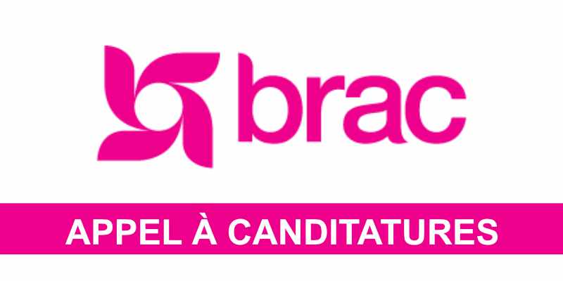 Recrutement à l'ONG BRAC International (29 avril 2026)