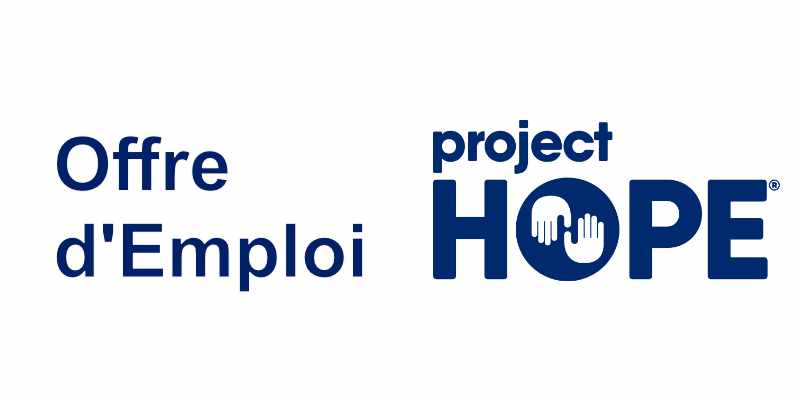 Recrutement lancé à l'ONG Project Hope (2 avril 2026)