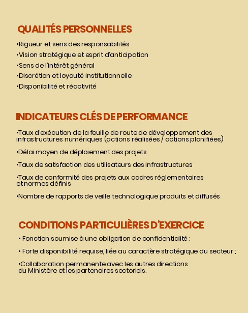 Côte d'Ivoire : le Ministère de la Transition Numérique et de l'Innovation Technologique recrute pour ces postes (26 mai 2026)