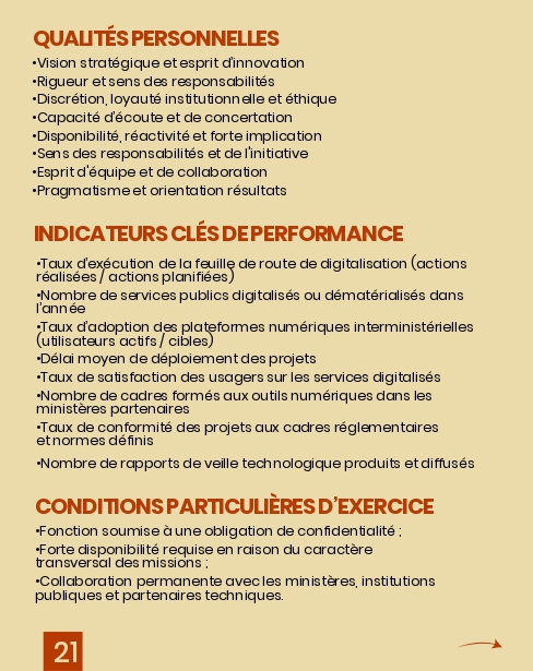 Côte d'Ivoire : le Ministère de la Transition Numérique et de l'Innovation Technologique recrute pour ces postes (26 mai 2026)
