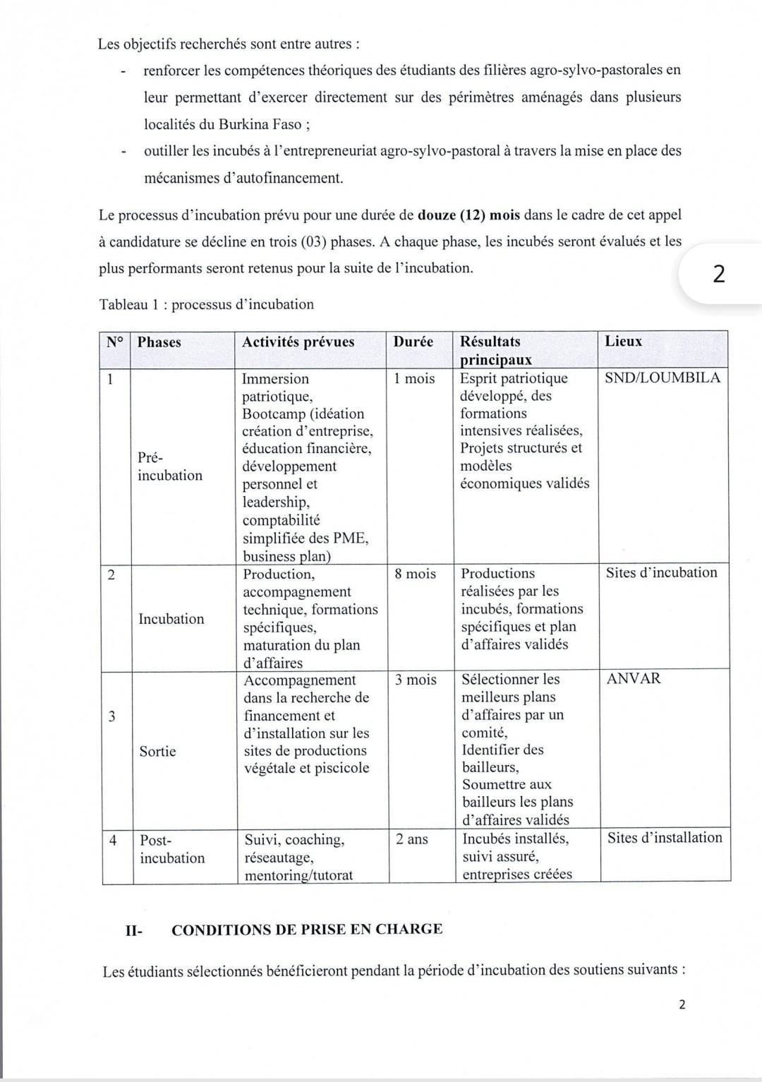 Burkina Faso / MESRI : recrutement de 45 étudiants titulaires de la licence