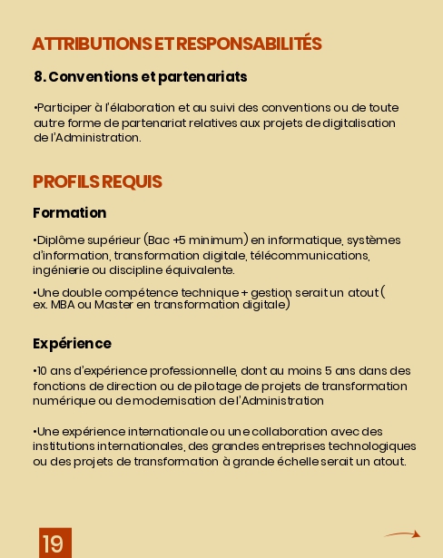 Côte d'Ivoire : le Ministère de la Transition Numérique et de l'Innovation Technologique recrute pour ces postes (26 mai 2026)