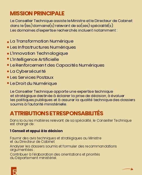 Côte d'Ivoire : le Ministère de la Transition Numérique et de l'Innovation Technologique recrute pour ces postes (26 mai 2026)