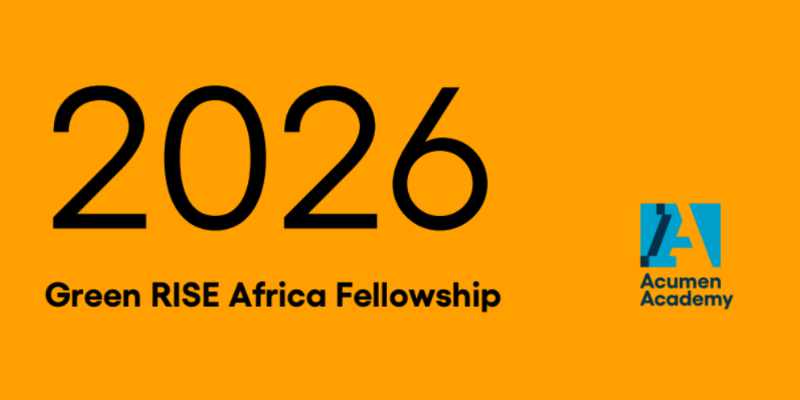 Appel à candidatures à des bourses Green RISE West Africa 2026 pour les entrepreneurs