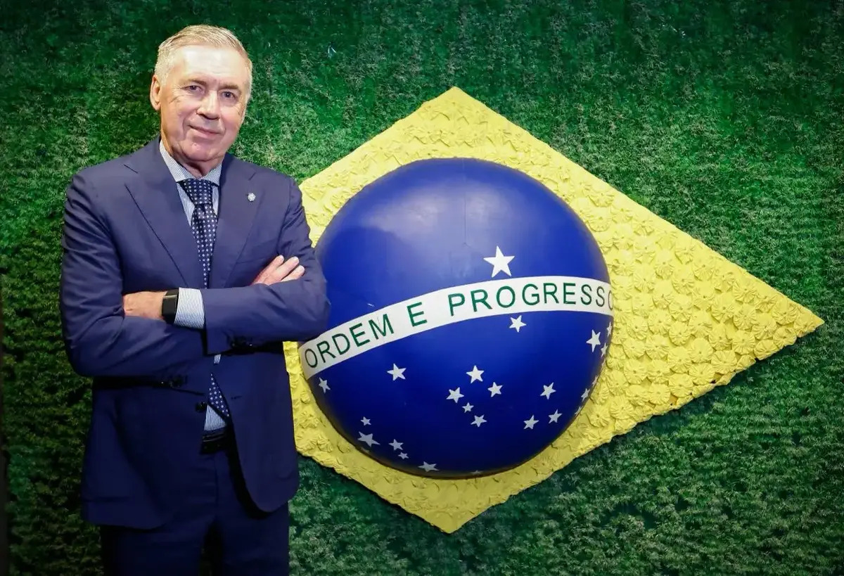 Brésil : Carlo Ancelotti prolonge ses services jusqu'en 2030