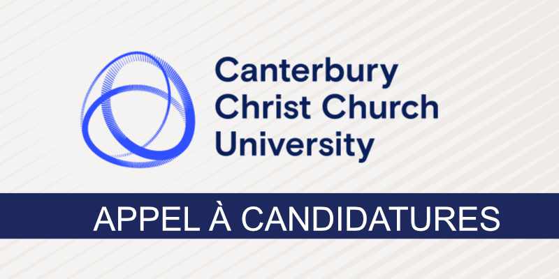 Candidatures ouvertes pour des bourses du Canterbury Christ Church University (CCCU) dépassant 25 000 euros par an