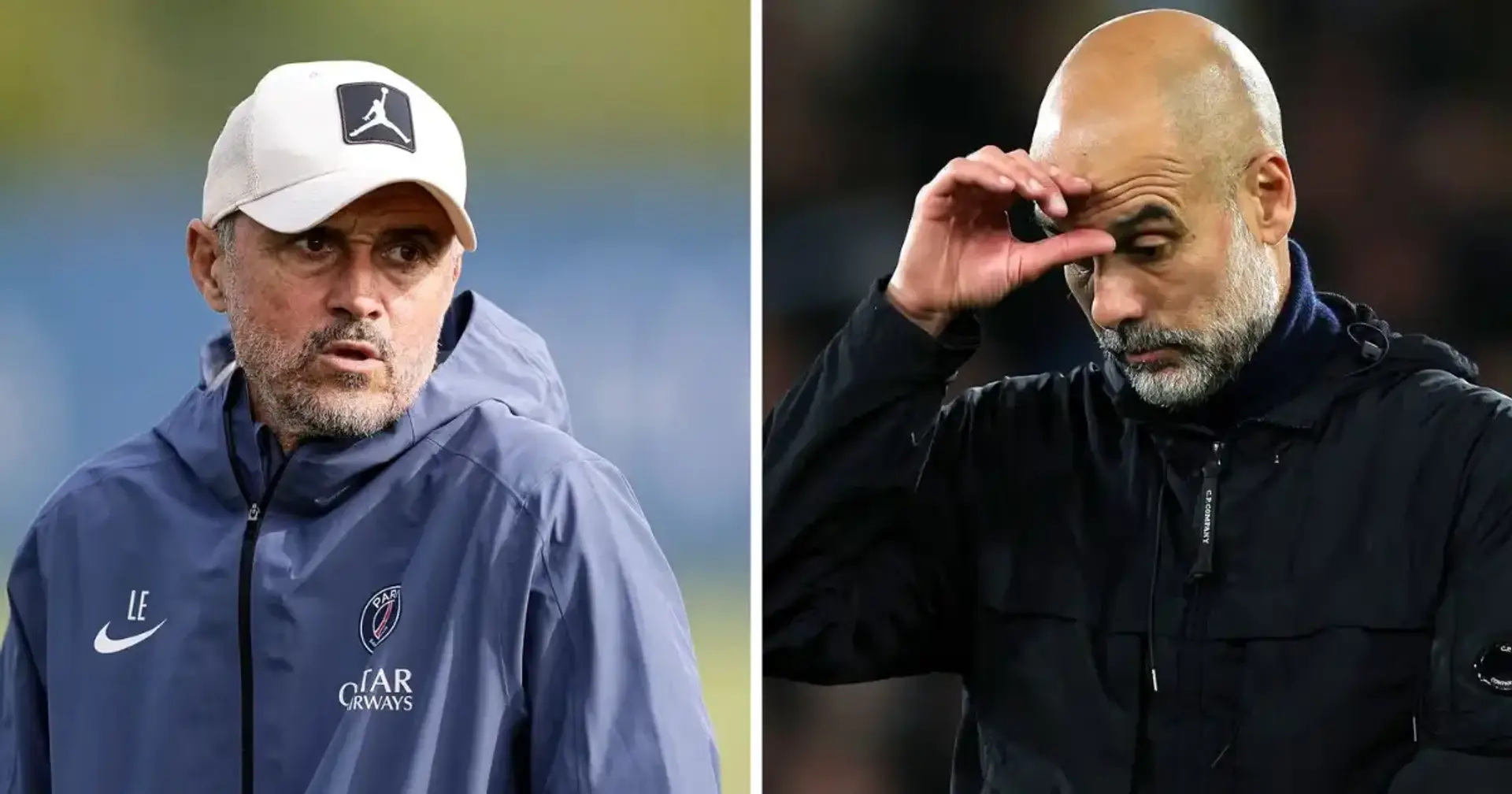Pep Guardiola Luis Enrique