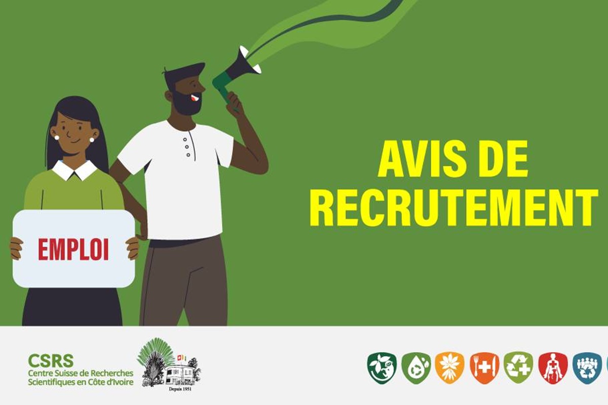 Recrutement au Centre Suisse de Recherches Scientifiques (29 mai 2026)