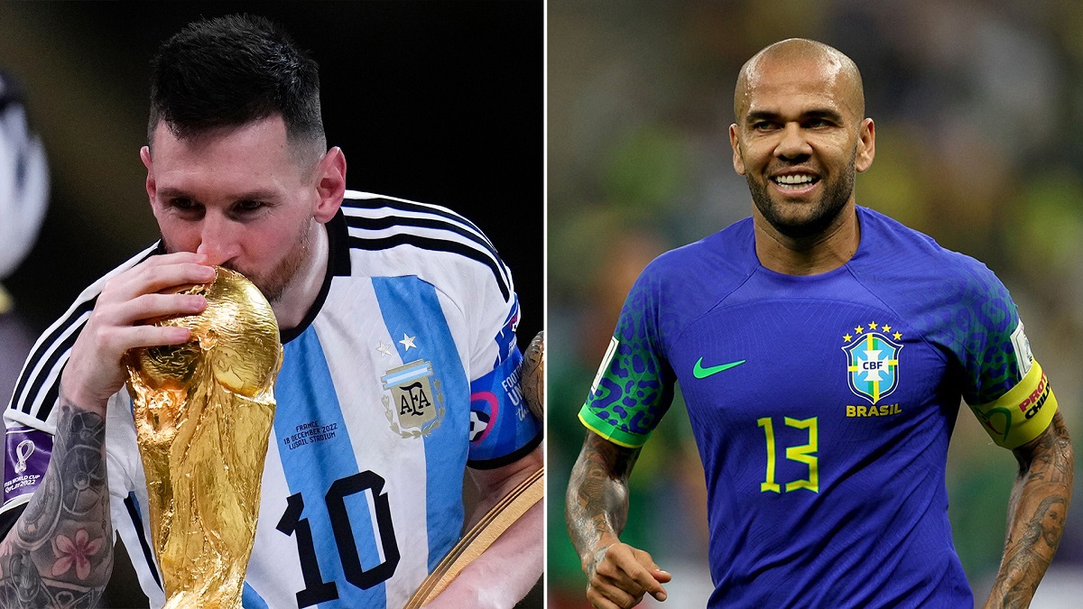 Messi Argentine Dani Alves